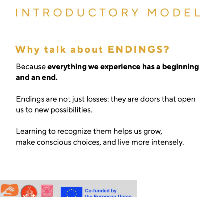ONE LIFE MANY ENDINGS-INTRODUCTORY MODEL